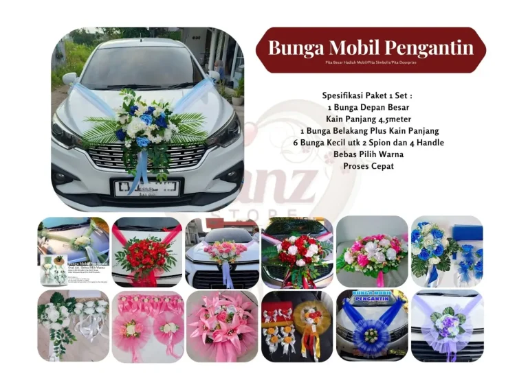 Bunga Mobil Pengantin