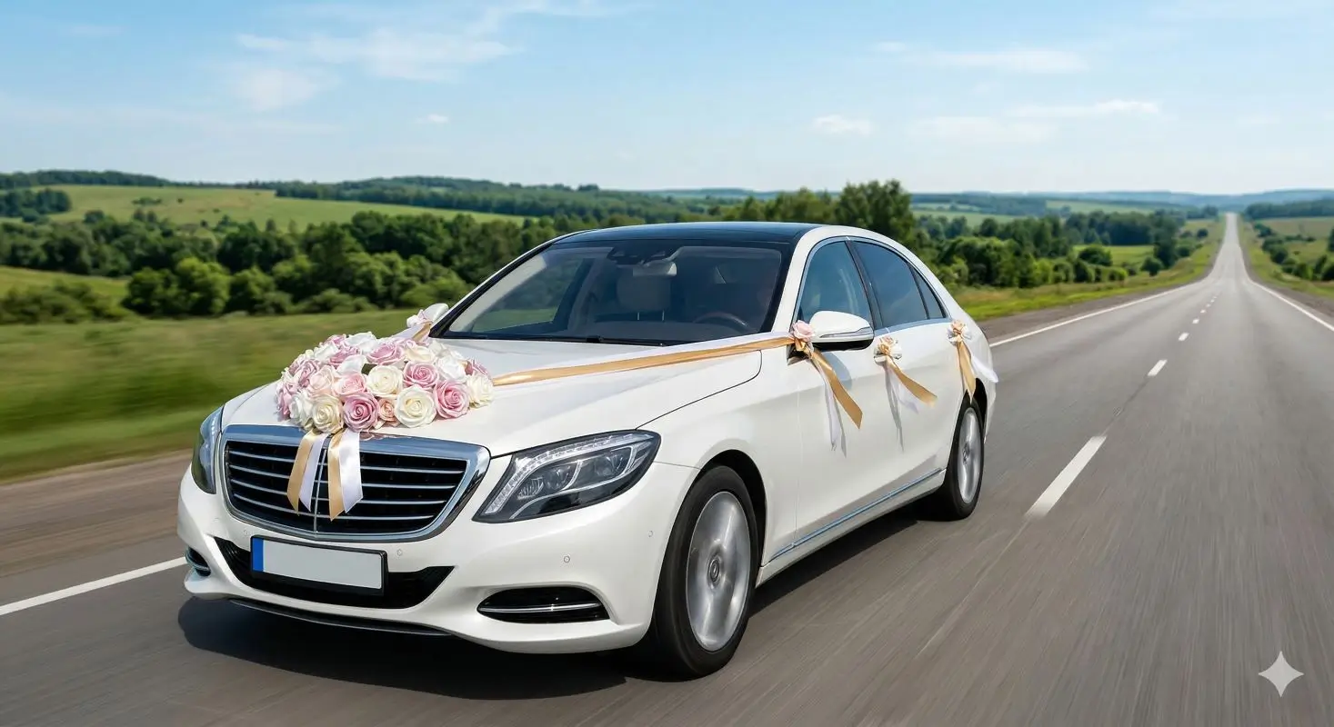 Tips Memilih Hiasan Mobil Pengantin yang Elegan dan Tetap Aman Saat Perjalanan Jauh