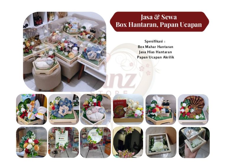 Jasa dan Sewa Box Hantaran