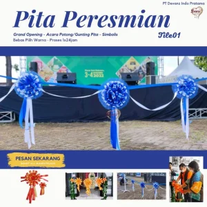 Pita Peresmian Acara Resmi