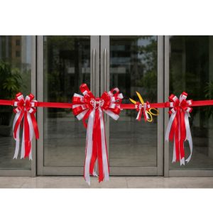 Pita Peresmian Premium Kupu-Kupu/Pita Peresmian Acara Siap Pakai/Simbolis Grand Opening/Gunting Pita
